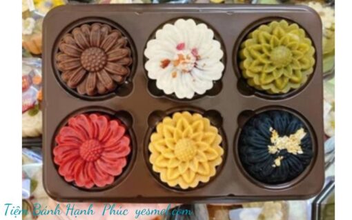 SET HỘP 6 BÁNH TRUNG THU HANDMADE MINI mix đủ vị