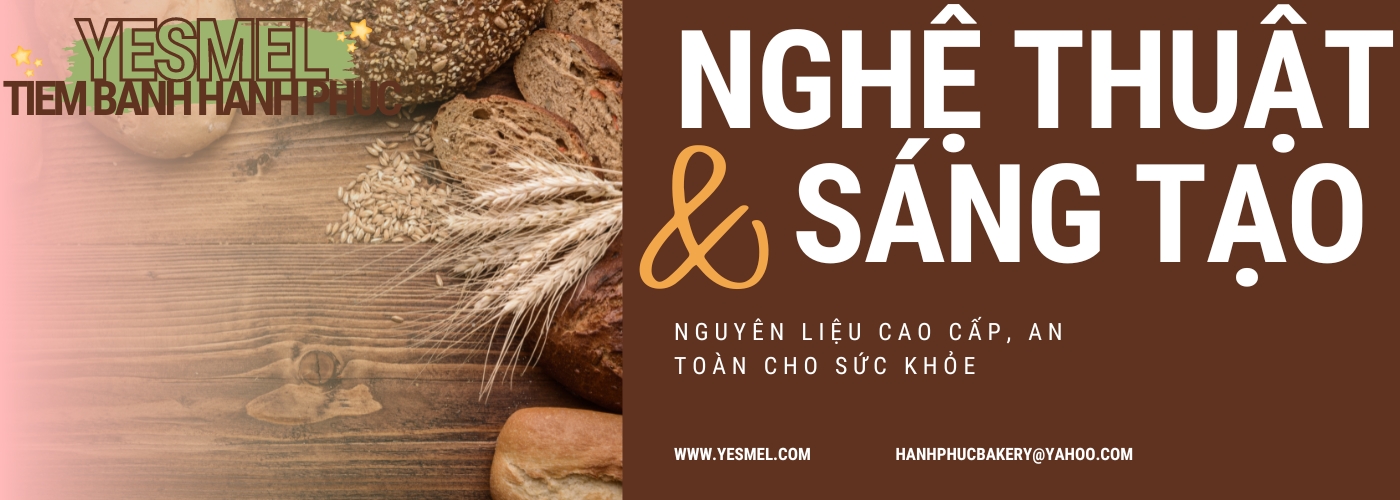 home page banner tiệm bánh hạnh phúc Yesmel (1)