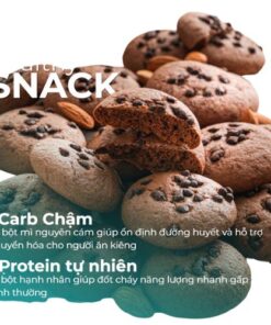 Bánh Cookies Hạnh Nhân Nguyên Cám 3 Vị