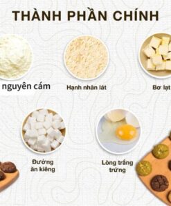 Bánh quy hạnh nhân ăn kiêng 500g