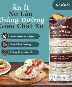 Bánh Gạo Lứt Ăn Kiêng Không Đường