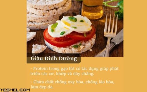 Bánh Gạo Lứt Ăn Kiêng Không Đường